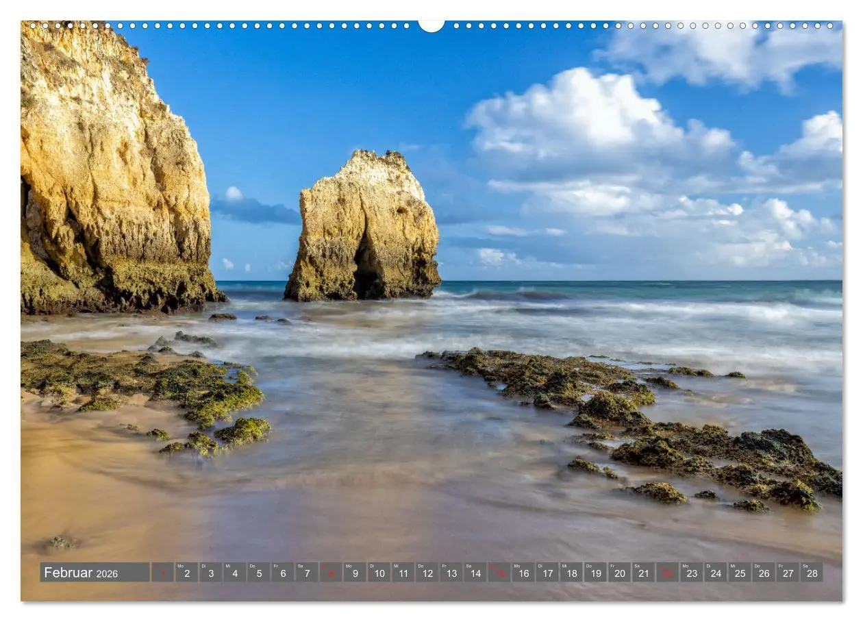 Bild: 9783457628614 | Die Algarve - Portugals märchenhafte Felsenküste (Wandkalender 2026...