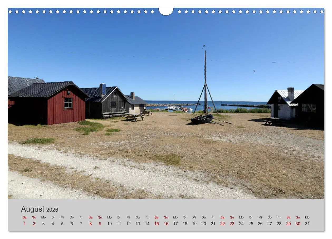 Bild: 9783457868614 | Gotland - Perle der Ostsee (Wandkalender 2026 DIN A3 quer),...