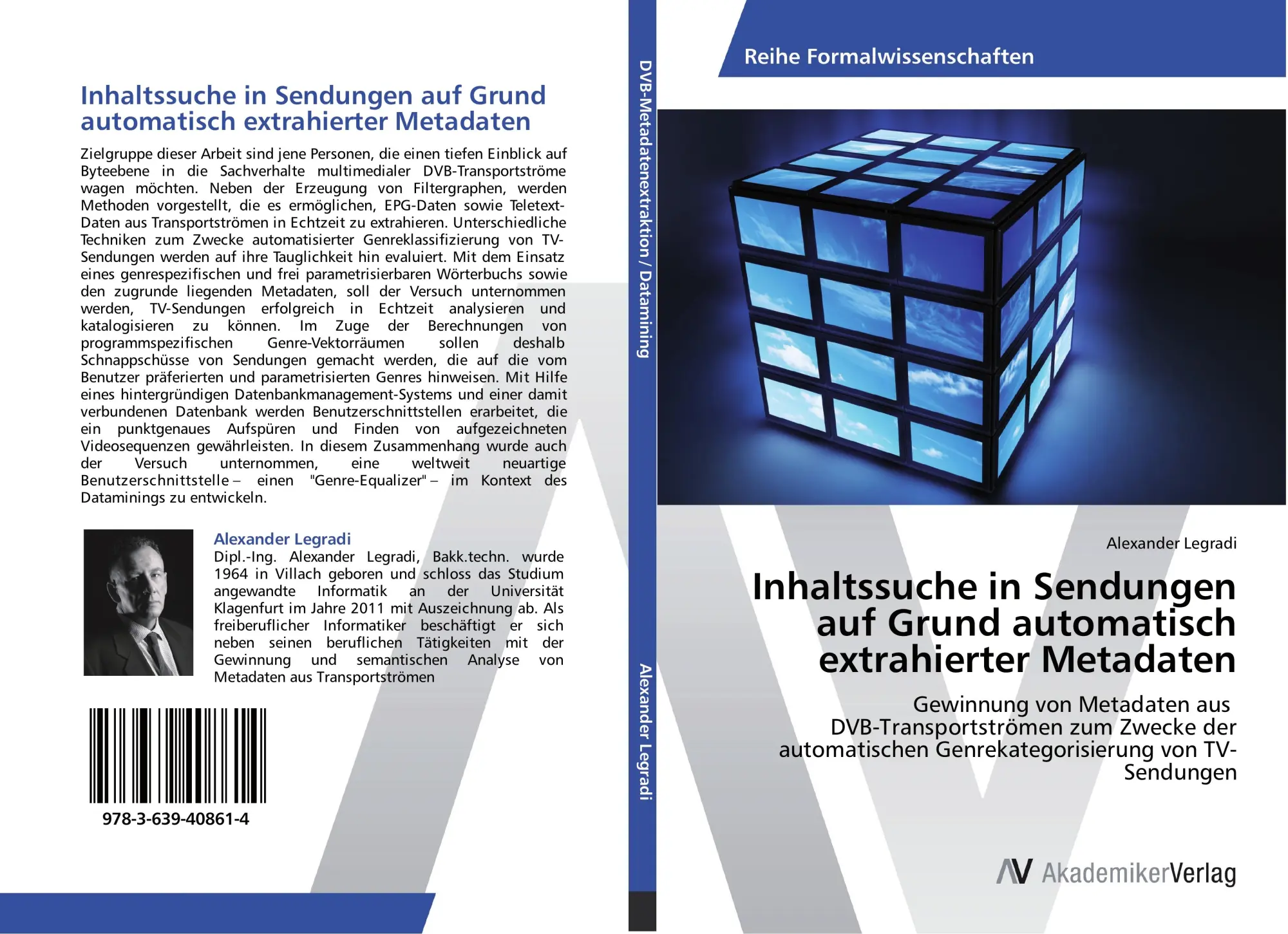Cover: 9783639408614 | Inhaltssuche in Sendungen auf Grund automatisch extrahierter Metadaten
