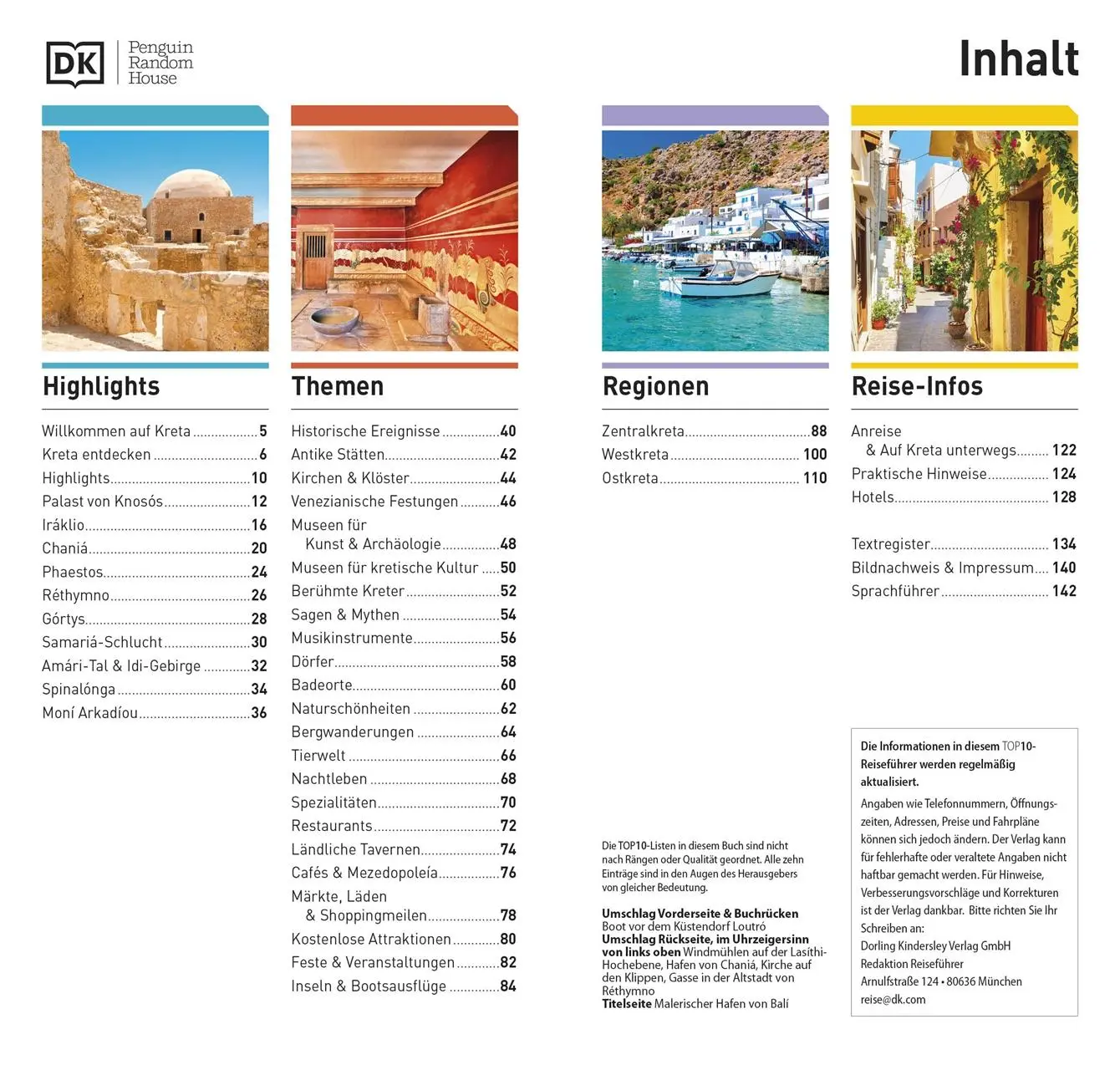 Bild: 9783734208614 | TOP10 Reiseführer Kreta | DK Verlag - Reise | Taschenbuch | 144 S.