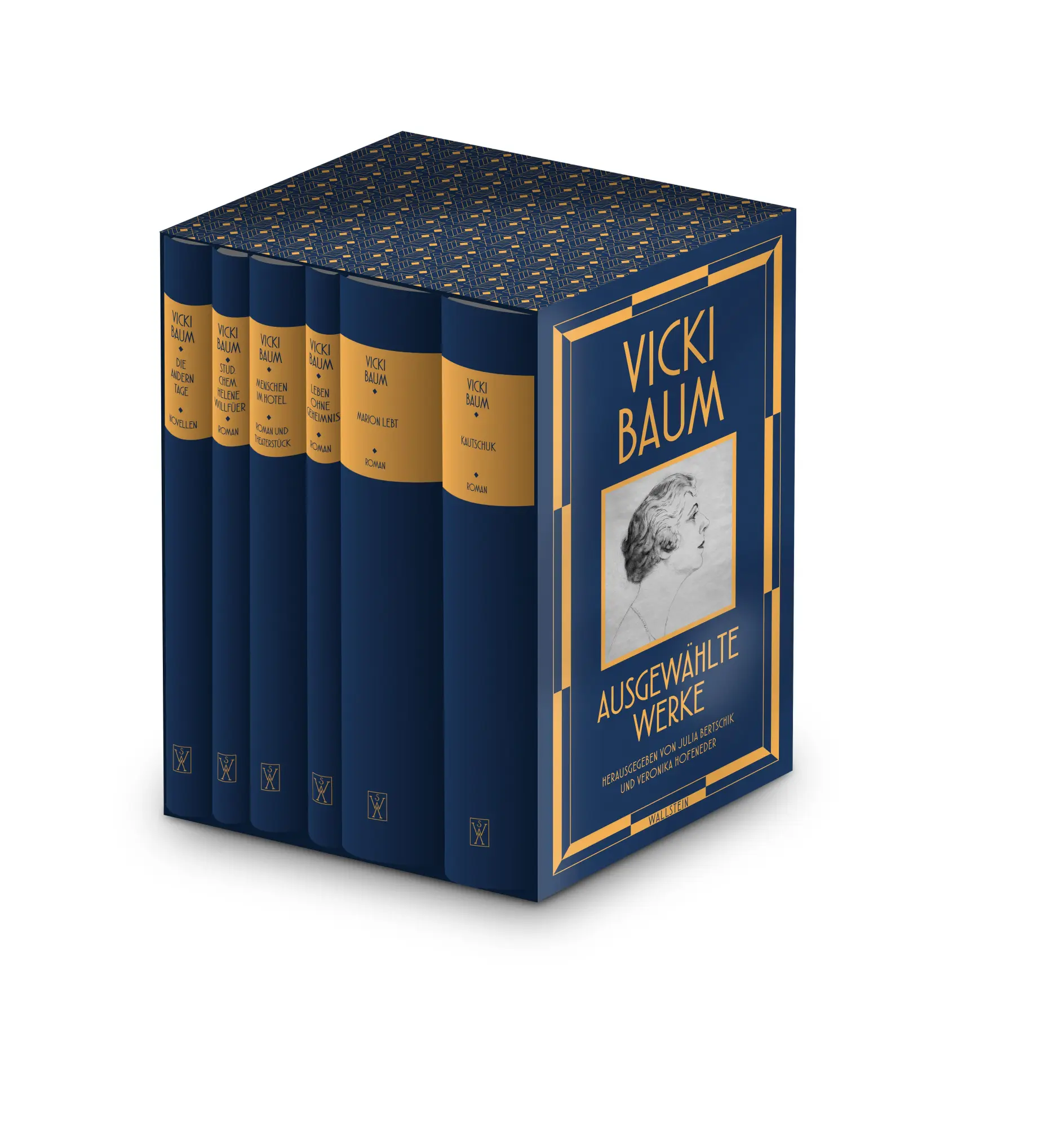 Cover: 9783835358614 | Ausgewählte Werke | Kommentierte Ausgabe | Vicki Baum | Buch | Schuber