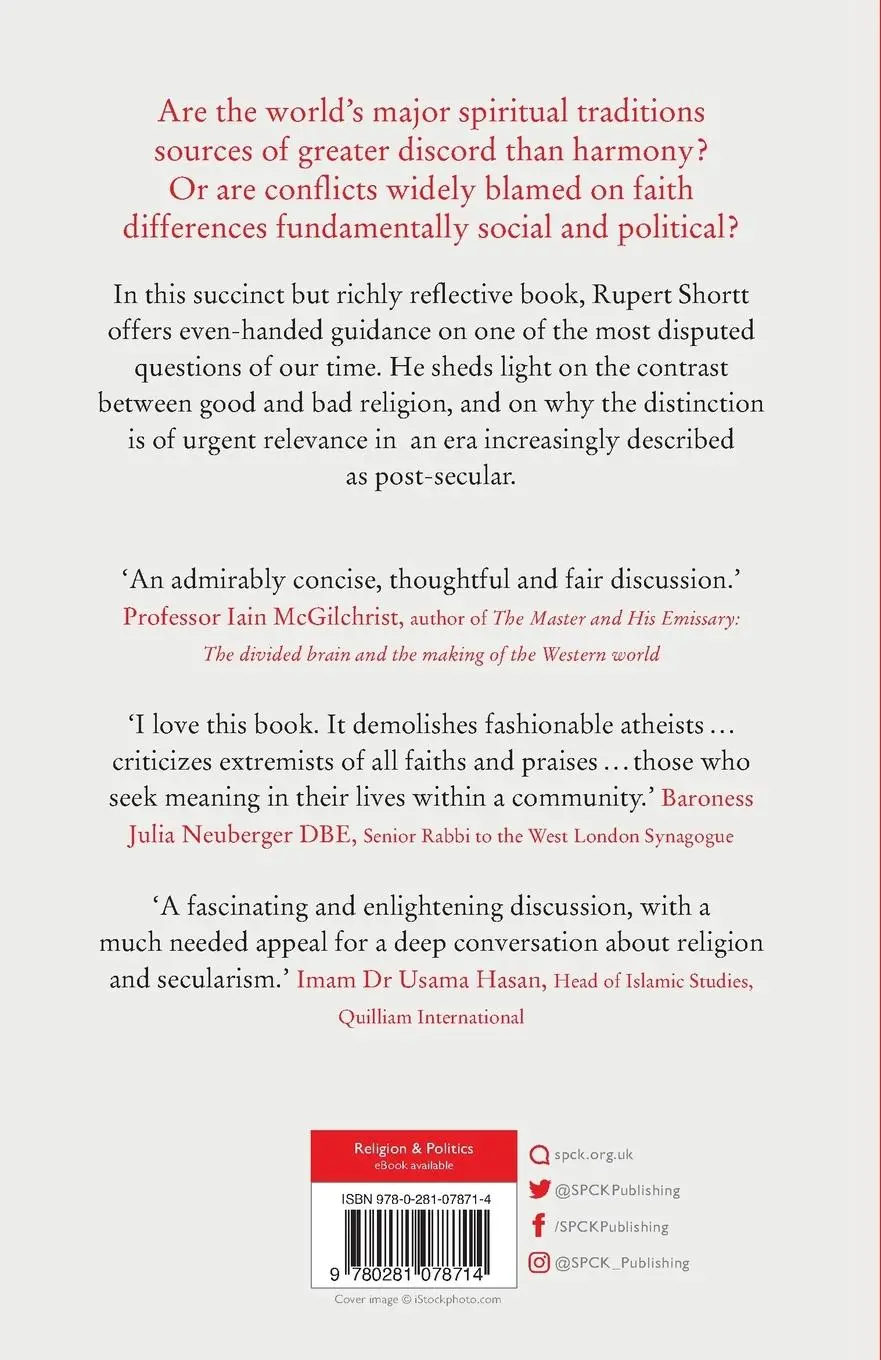 Rückseite: 9780281078714 | Does Religion do More Harm than Good? | Rupert Shortt | Taschenbuch