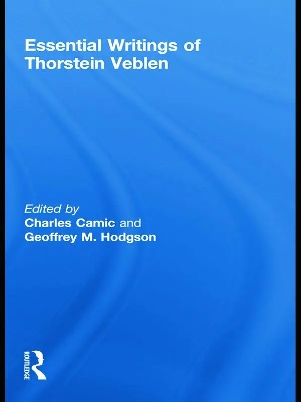 Cover: 9780415718714 | Essential Writings of Thorstein Veblen | Charles Camic (u. a.) | Buch