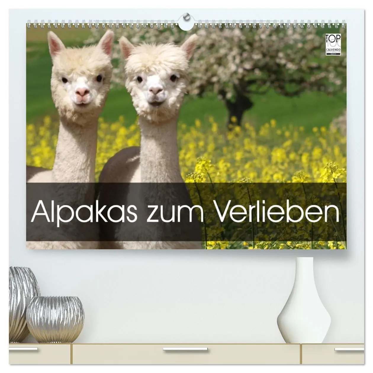 Cover: 9783516018714 | Alpakas zum Verlieben (hochwertiger Premium Wandkalender 2026 DIN...