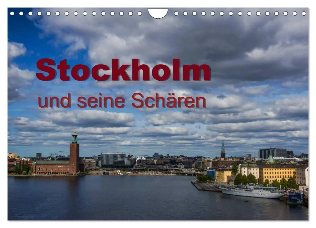 Cover: 9783516188714 | Stockholm und seine Schären (Wandkalender 2026 DIN A4 quer),...