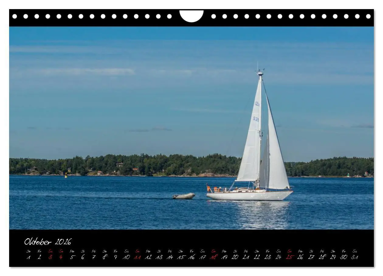 Bild: 9783516188714 | Stockholm und seine Schären (Wandkalender 2026 DIN A4 quer),...