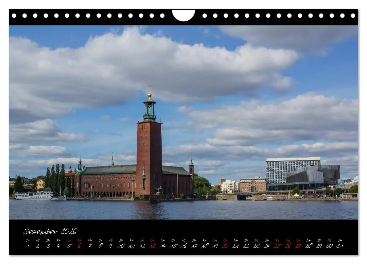 Bild: 9783516188714 | Stockholm und seine Schären (Wandkalender 2026 DIN A4 quer),...