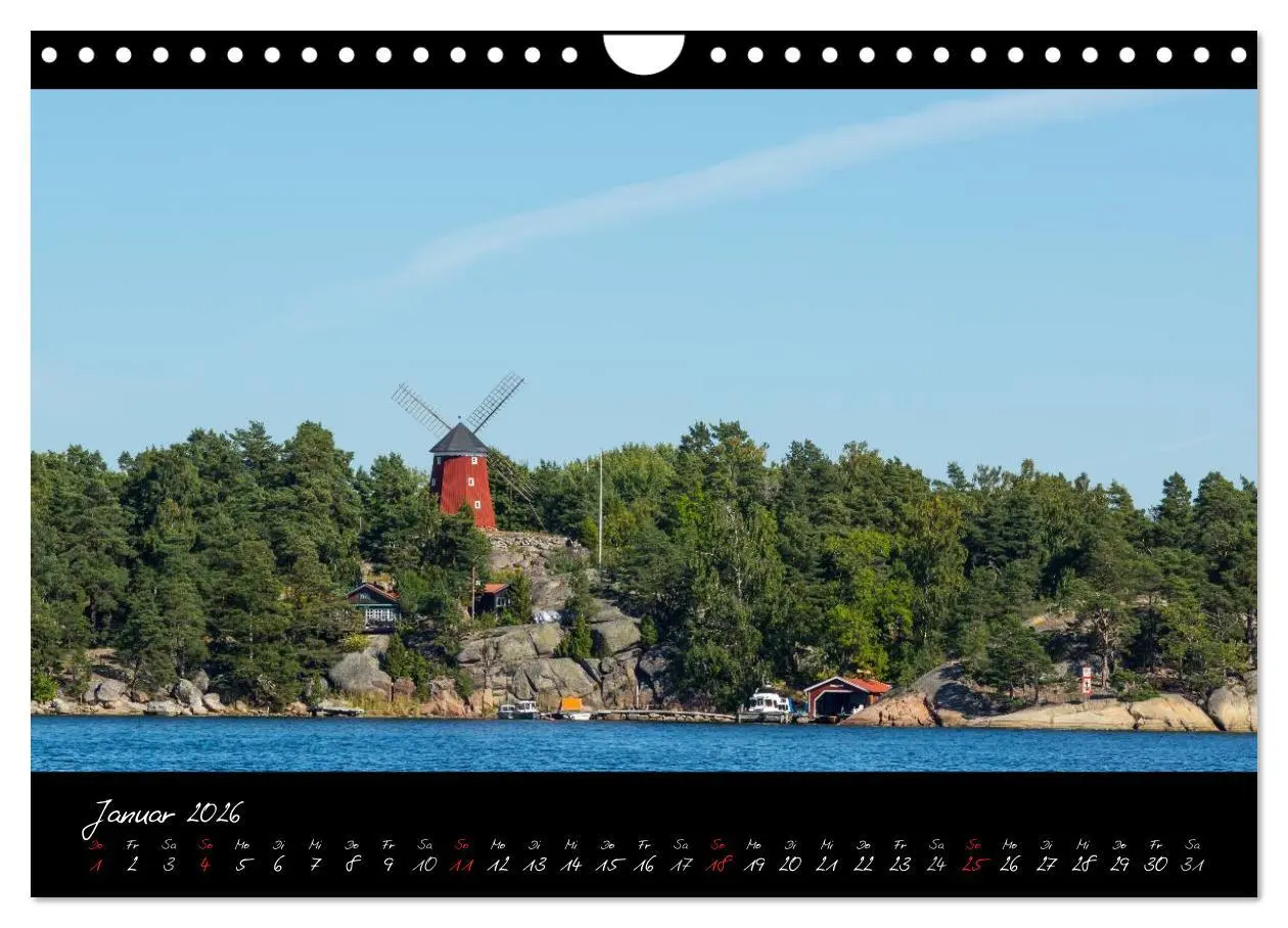 Bild: 9783516188714 | Stockholm und seine Schären (Wandkalender 2026 DIN A4 quer),...