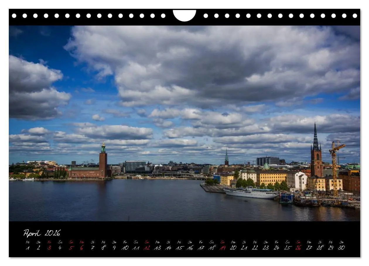 Bild: 9783516188714 | Stockholm und seine Schären (Wandkalender 2026 DIN A4 quer),...