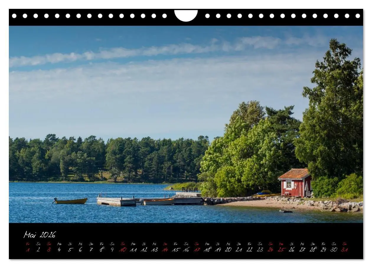 Bild: 9783516188714 | Stockholm und seine Schären (Wandkalender 2026 DIN A4 quer),...