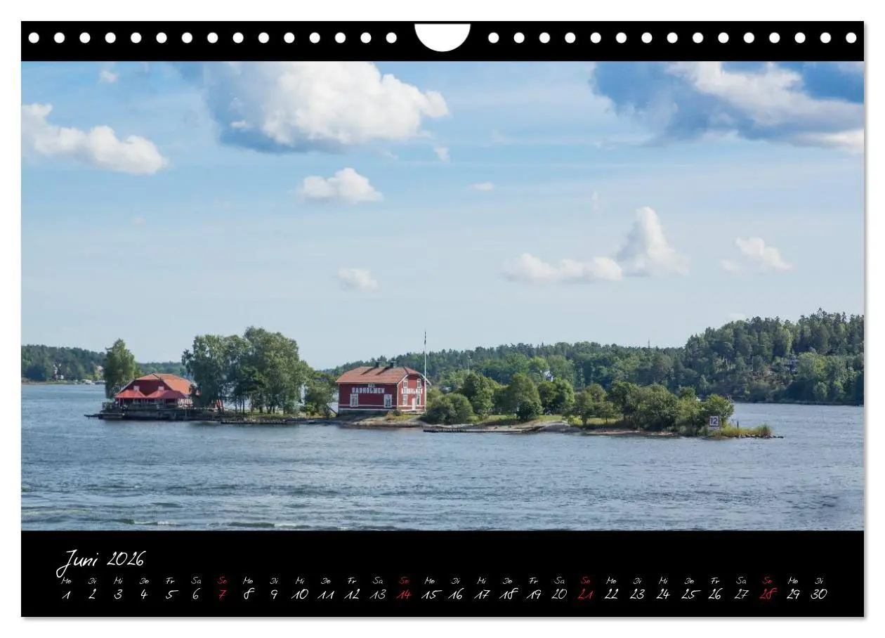 Bild: 9783516188714 | Stockholm und seine Schären (Wandkalender 2026 DIN A4 quer),...