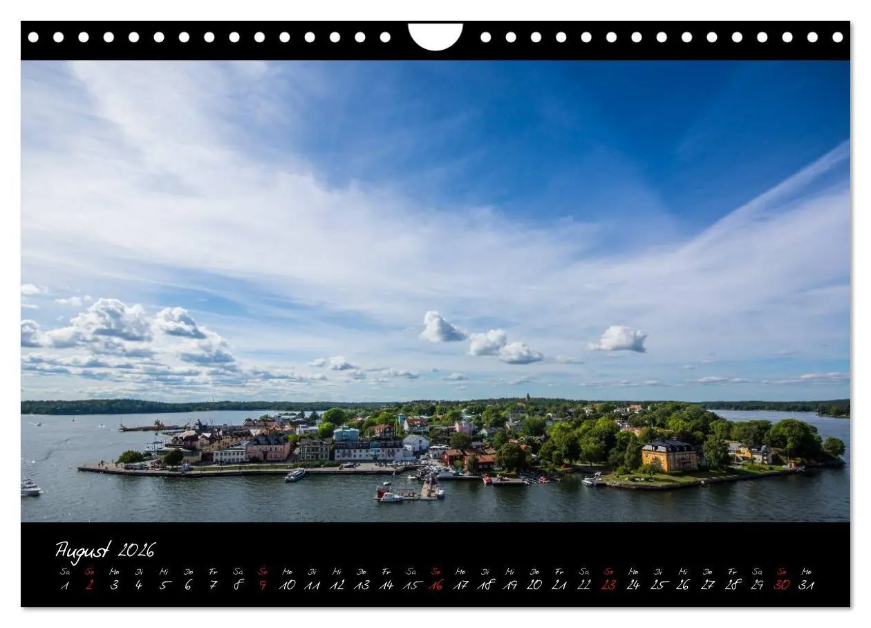 Bild: 9783516188714 | Stockholm und seine Schären (Wandkalender 2026 DIN A4 quer),...
