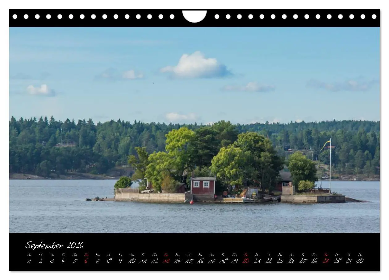 Bild: 9783516188714 | Stockholm und seine Schären (Wandkalender 2026 DIN A4 quer),...