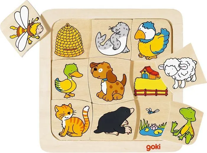 Cover: 4013594568814 | Legespiel Wer lebt wo? | goki | Puzzle | 56881 | Deutsch | 2010