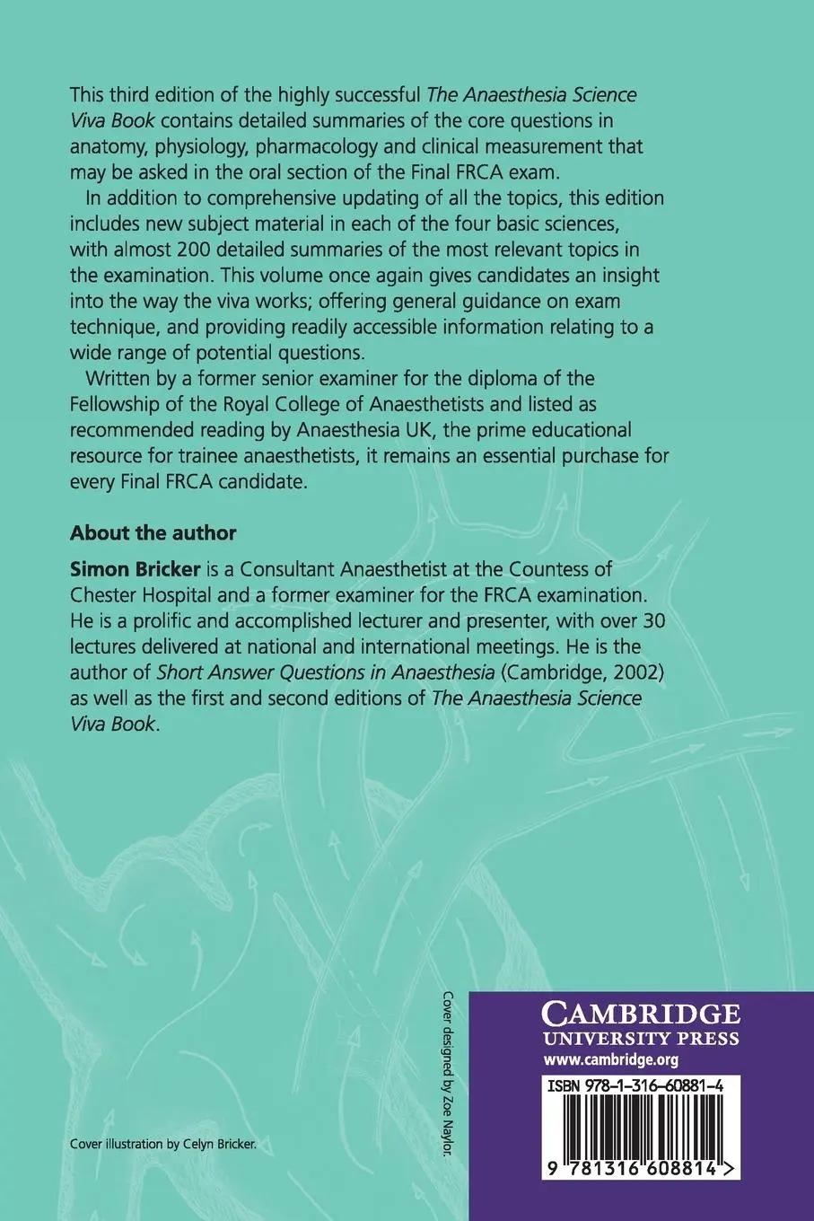 Rückseite: 9781316608814 | The Anaesthesia Science Viva Book | Simon Bricker | Taschenbuch | 2017
