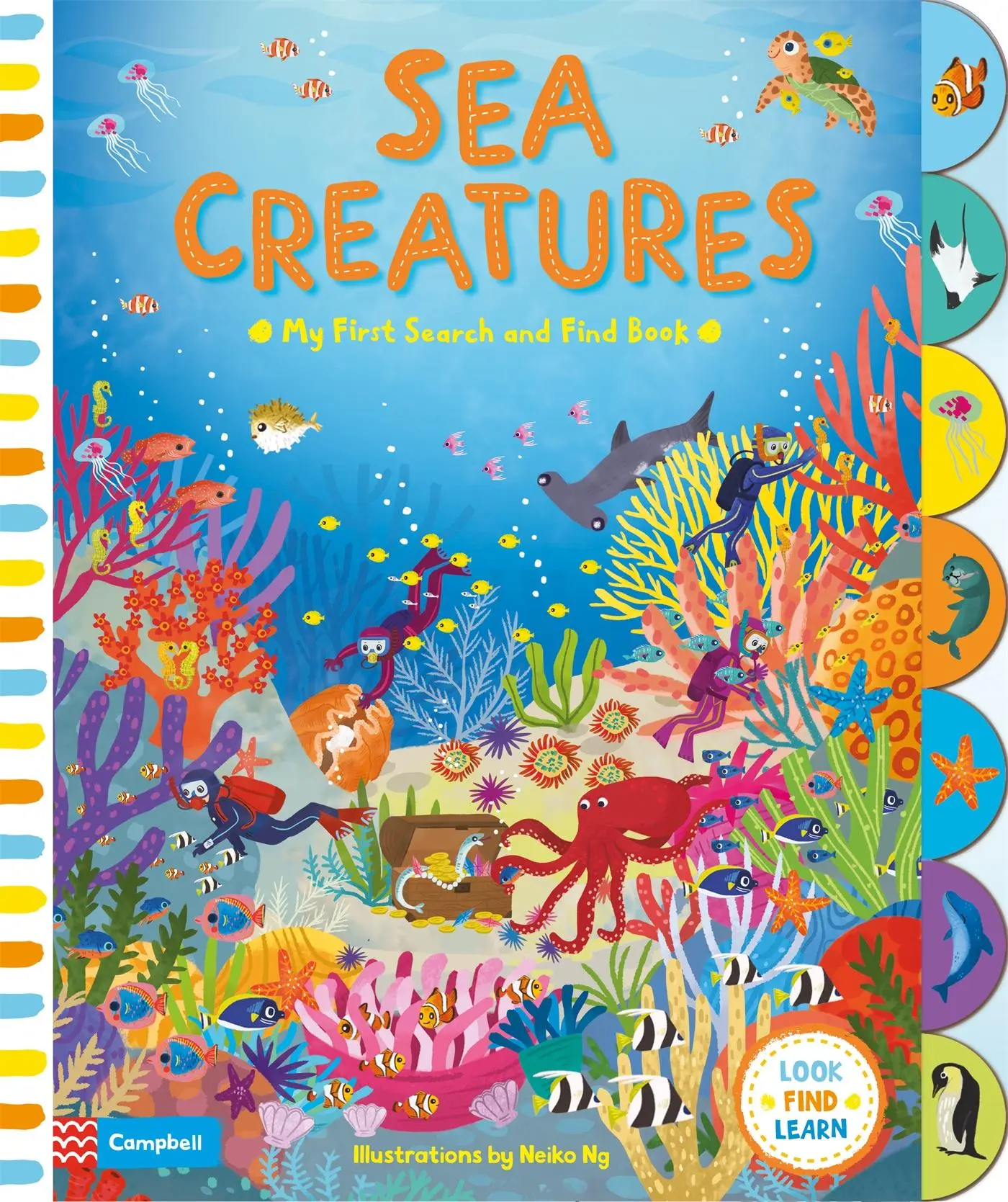 Cover: 9781509828814 | Sea Creatures | Neiko Ng | Buch | Papp-Bilderbuch | Englisch | 2017
