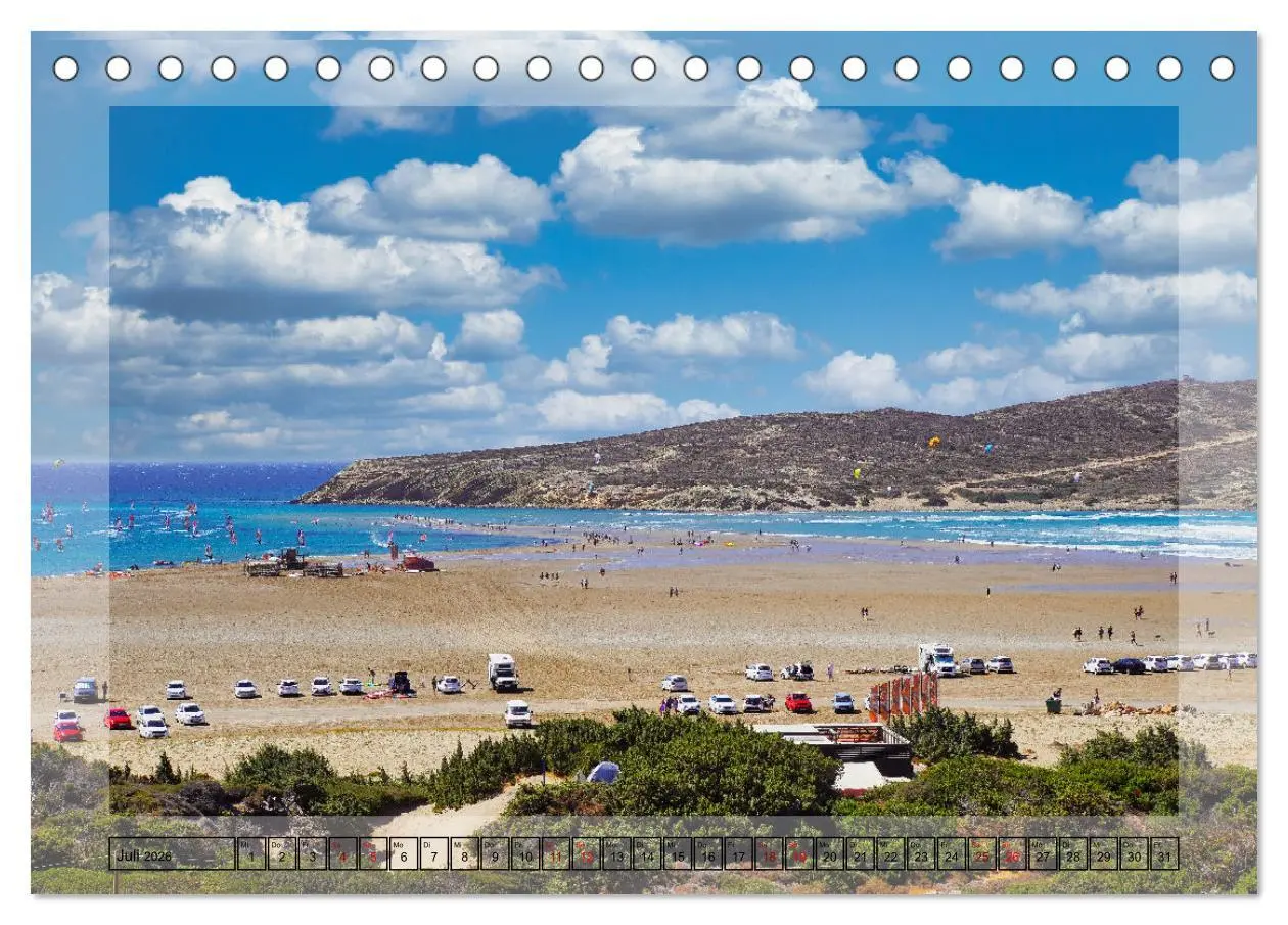 Bild: 9783457608814 | Schönes Rhodos (Tischkalender 2026 DIN A5 quer), CALVENDO...
