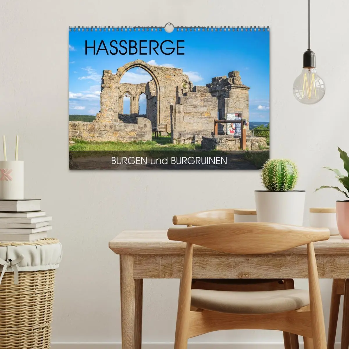 Bild: 9783457778814 | Haßberge - Burgen und Burgruinen (Wandkalender 2026 DIN A3 quer),...