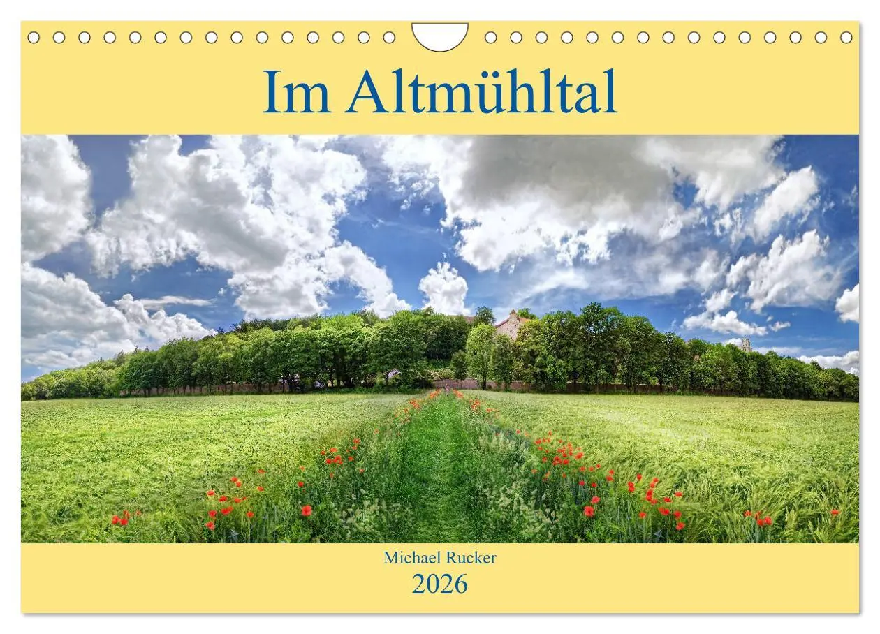 Cover: 9783457848814 | Im Altmühltal (Wandkalender 2026 DIN A4 quer), CALVENDO Monatskalender