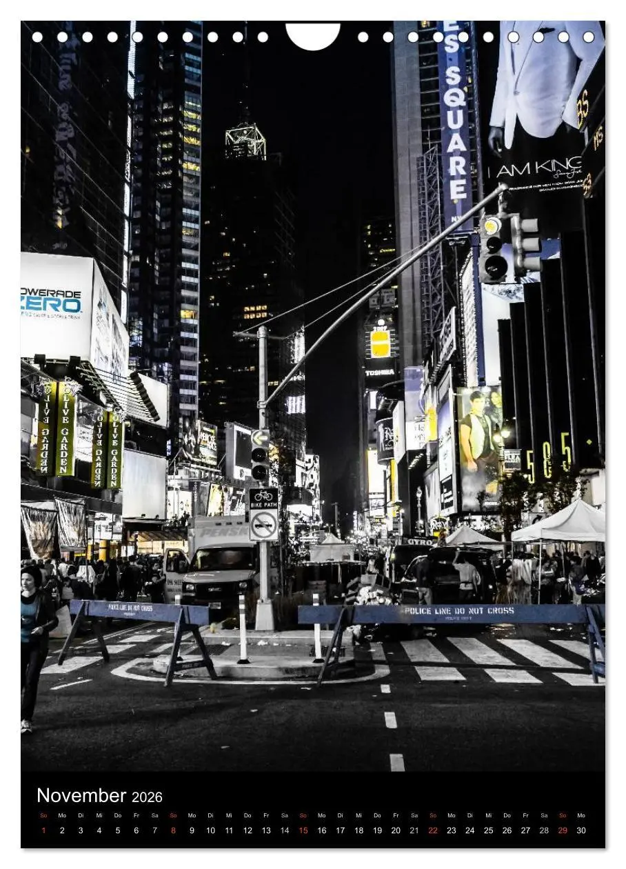 Bild: 9783516488814 | NEW YORK - street view (Wandkalender 2026 DIN A4 hoch), CALVENDO...