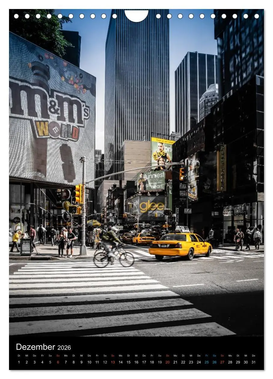 Bild: 9783516488814 | NEW YORK - street view (Wandkalender 2026 DIN A4 hoch), CALVENDO...