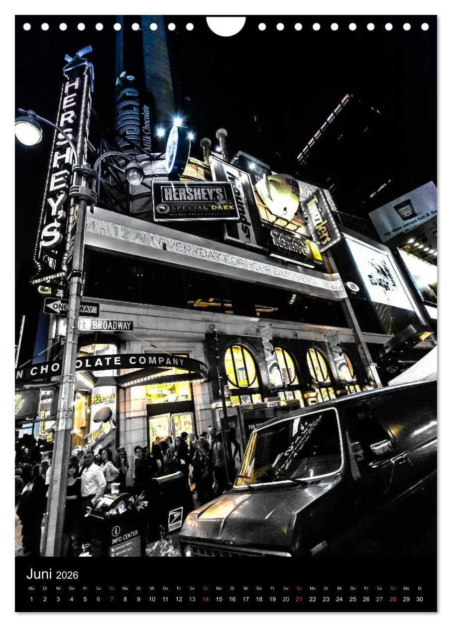 Bild: 9783516488814 | NEW YORK - street view (Wandkalender 2026 DIN A4 hoch), CALVENDO...