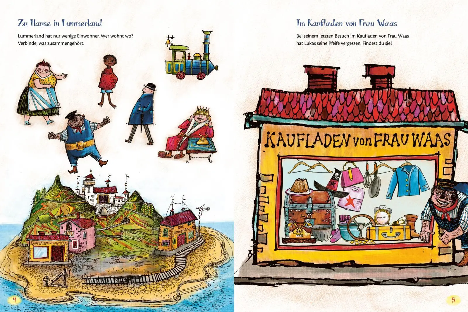Bild: 9783522188814 | Mein großer Rätselspaß mit Jim Knopf | Michael Ende | Taschenbuch