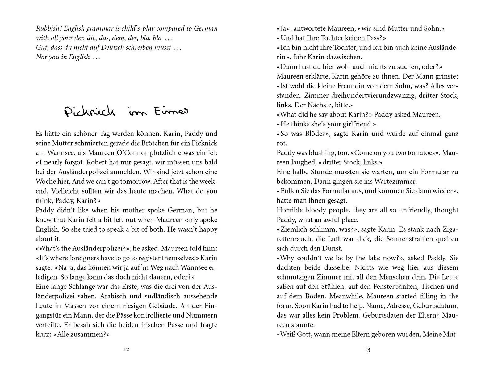 Bild: 9783733508814 | I like you - und du? | Eine deutsch-englische Geschichte | Taschenbuch