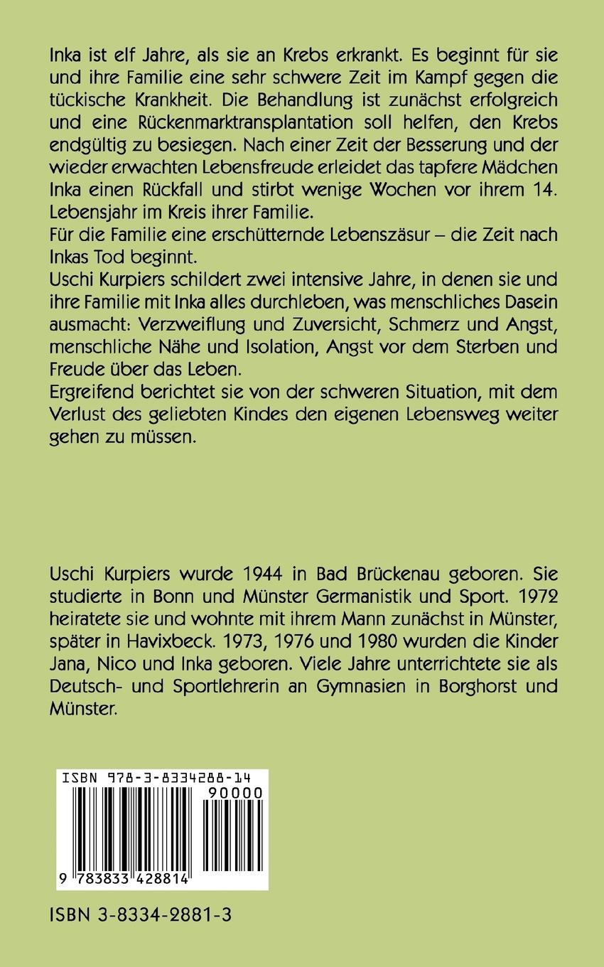 Rückseite: 9783833428814 | Ich möchte mit keinem anderen Kind tauschen ... | Uschi Kurpiers