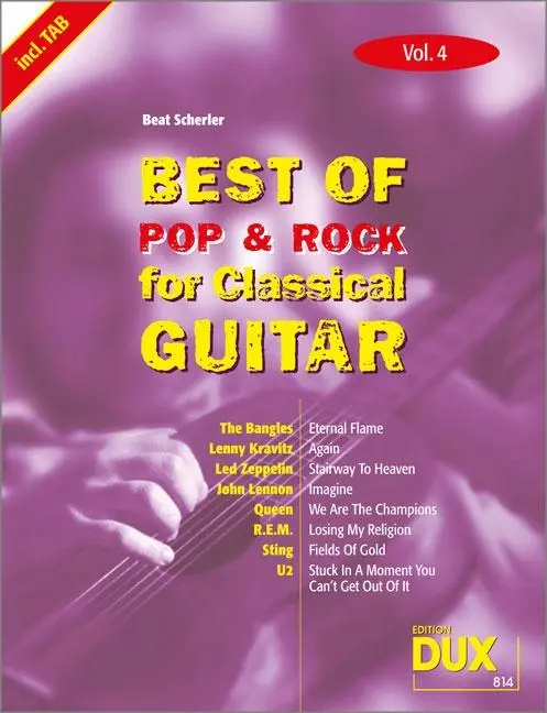 Cover: 9783934958814 | Best Of Pop &amp; Rock for Classical Guitar 4 | Beat Scherler | Broschüre
