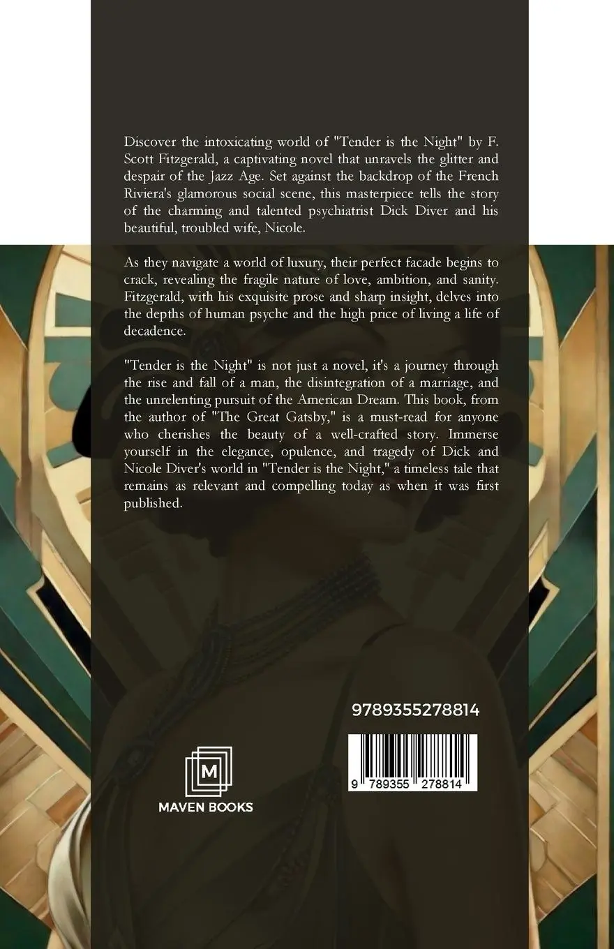 Rückseite: 9789355278814 | Tender is the Night | F. Scott Fitzgerald | Taschenbuch | Englisch