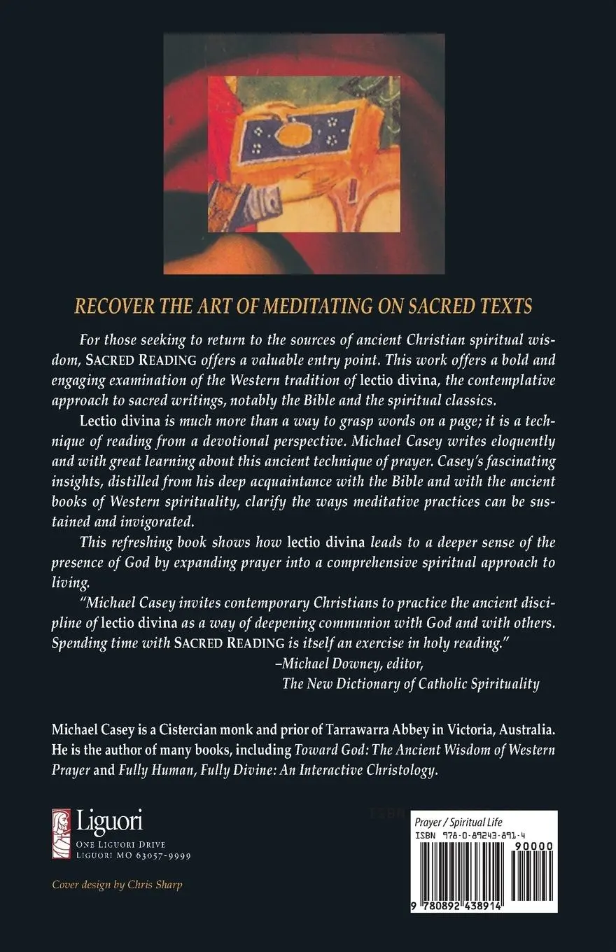 Rückseite: 9780892438914 | Sacred Reading | The Ancient Art of Lectio Divina | Michael Casey