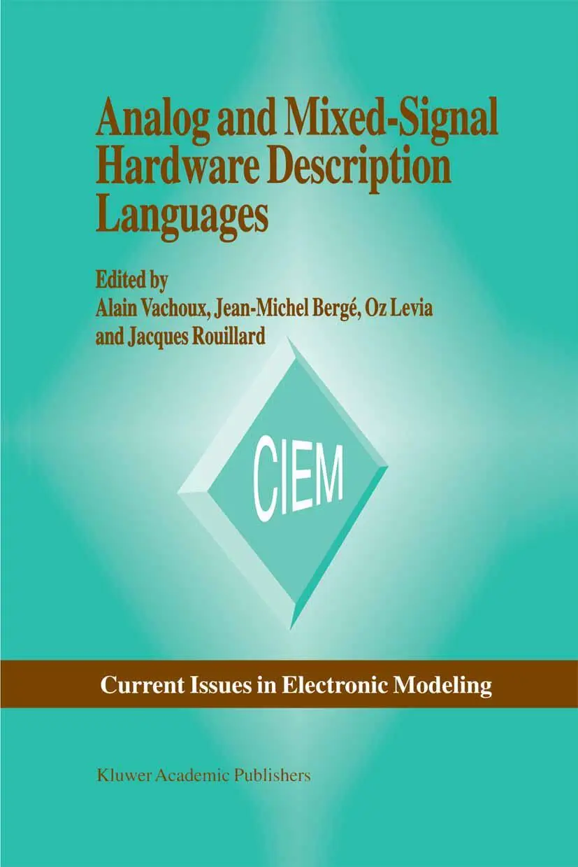 Cover: 9781461378914 | Analog and Mixed-Signal Hardware Description Language | Taschenbuch