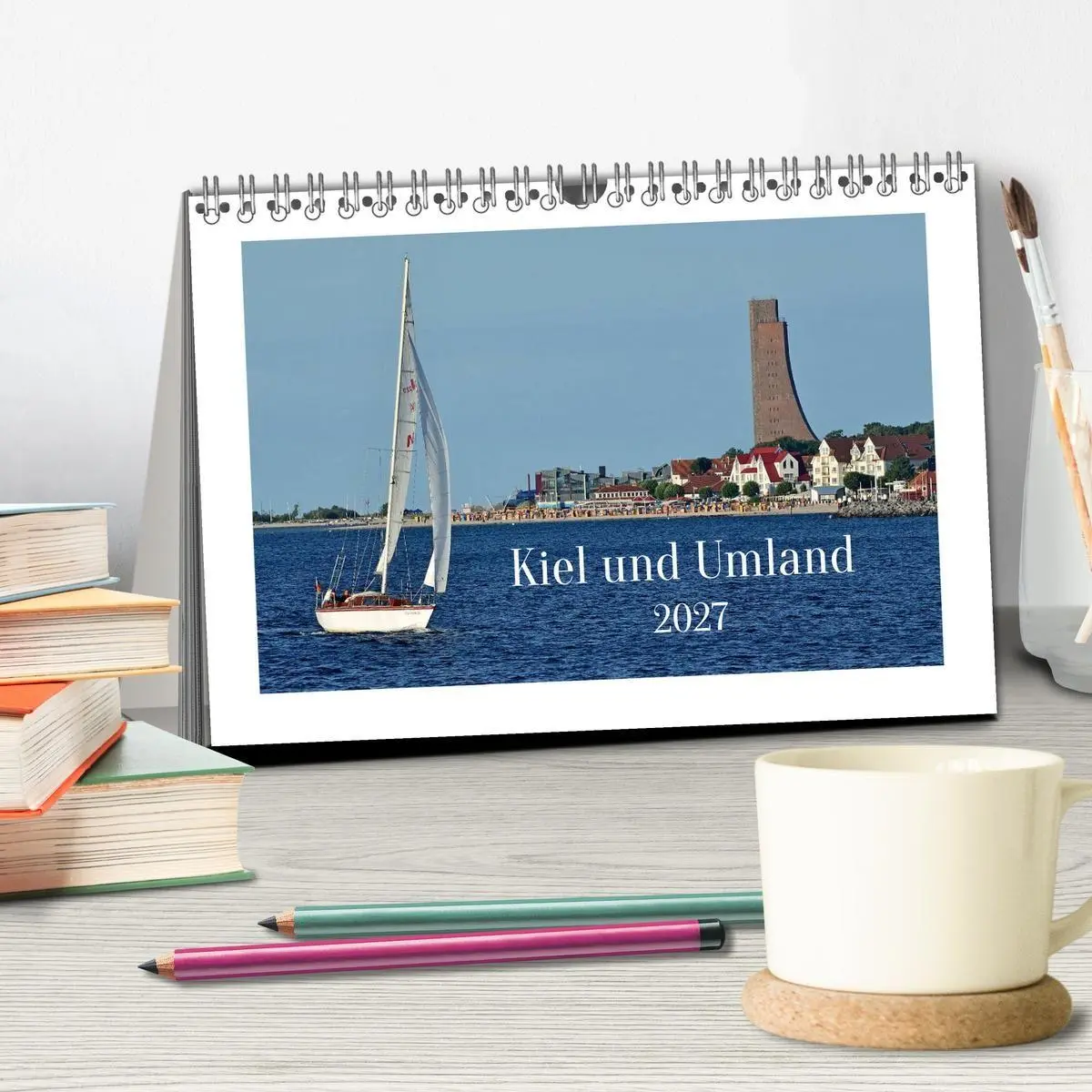 Bild: 9783594218914 | Kiel und Umland (Tischkalender 2027 DIN A5 quer), CALVENDO...