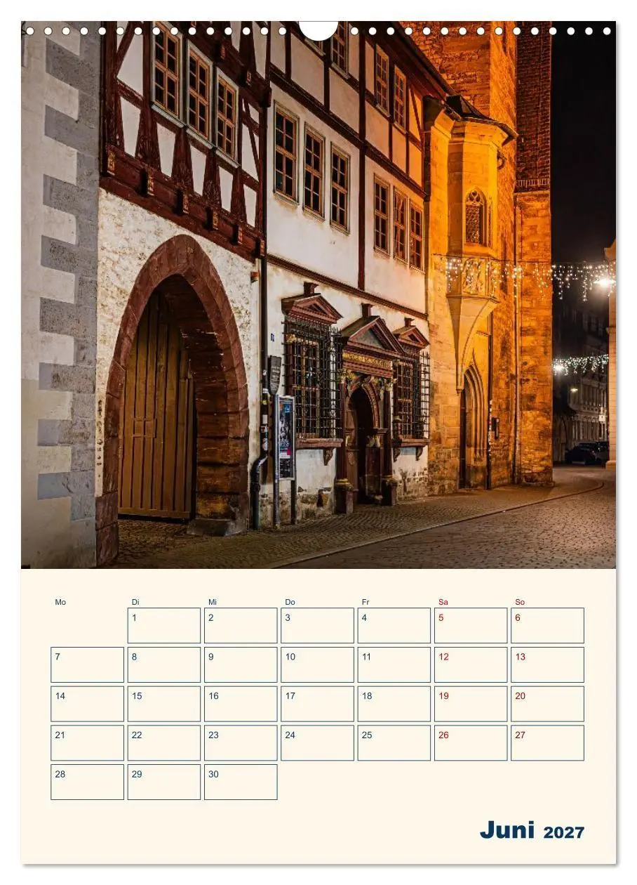 Bild: 9783594388914 | Zauberhaftes Erfurt (Wandkalender 2027 DIN A3 hoch), CALVENDO...