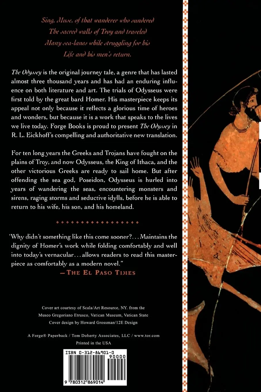 Rückseite: 9780312869014 | The Odyssey | A Modern Translation of Homer's Classic Tale | Homer