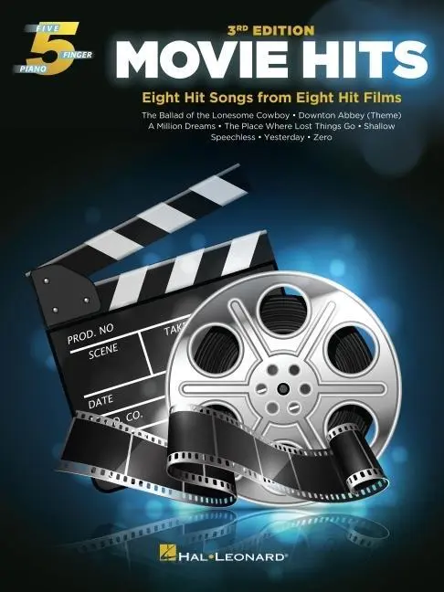 Cover: 9781540089014 | Movie Hits - 3rd Edition: Five-Finger Piano Easy Songbook with Lyrics