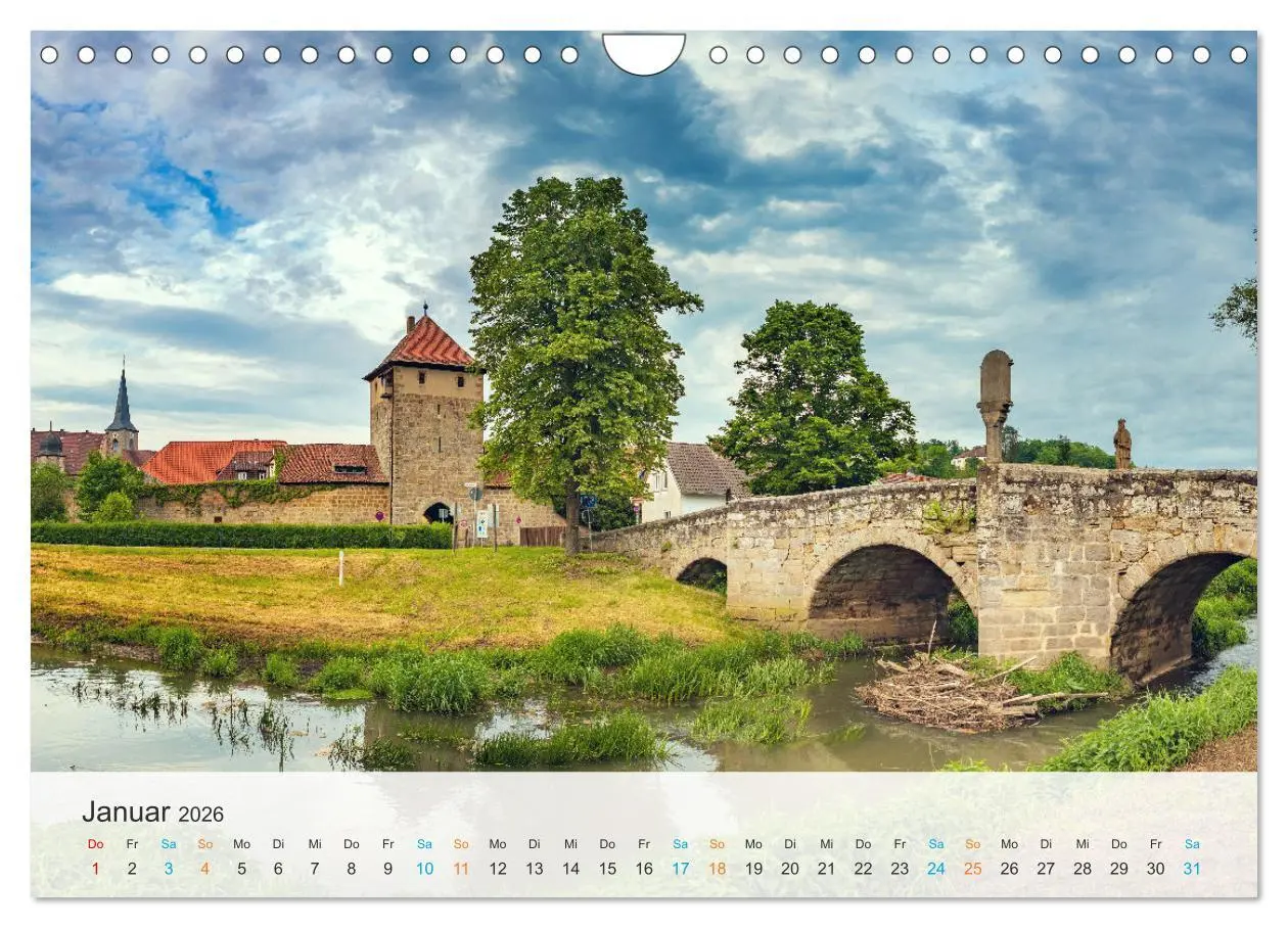 Bild: 9783457589014 | Seßlach - Kleinod des Coburger Landes (Wandkalender 2026 DIN A4...