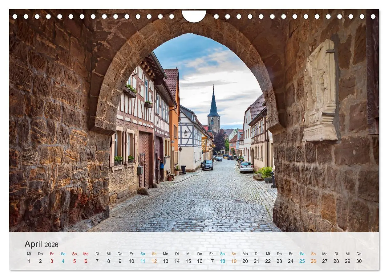 Bild: 9783457589014 | Seßlach - Kleinod des Coburger Landes (Wandkalender 2026 DIN A4...