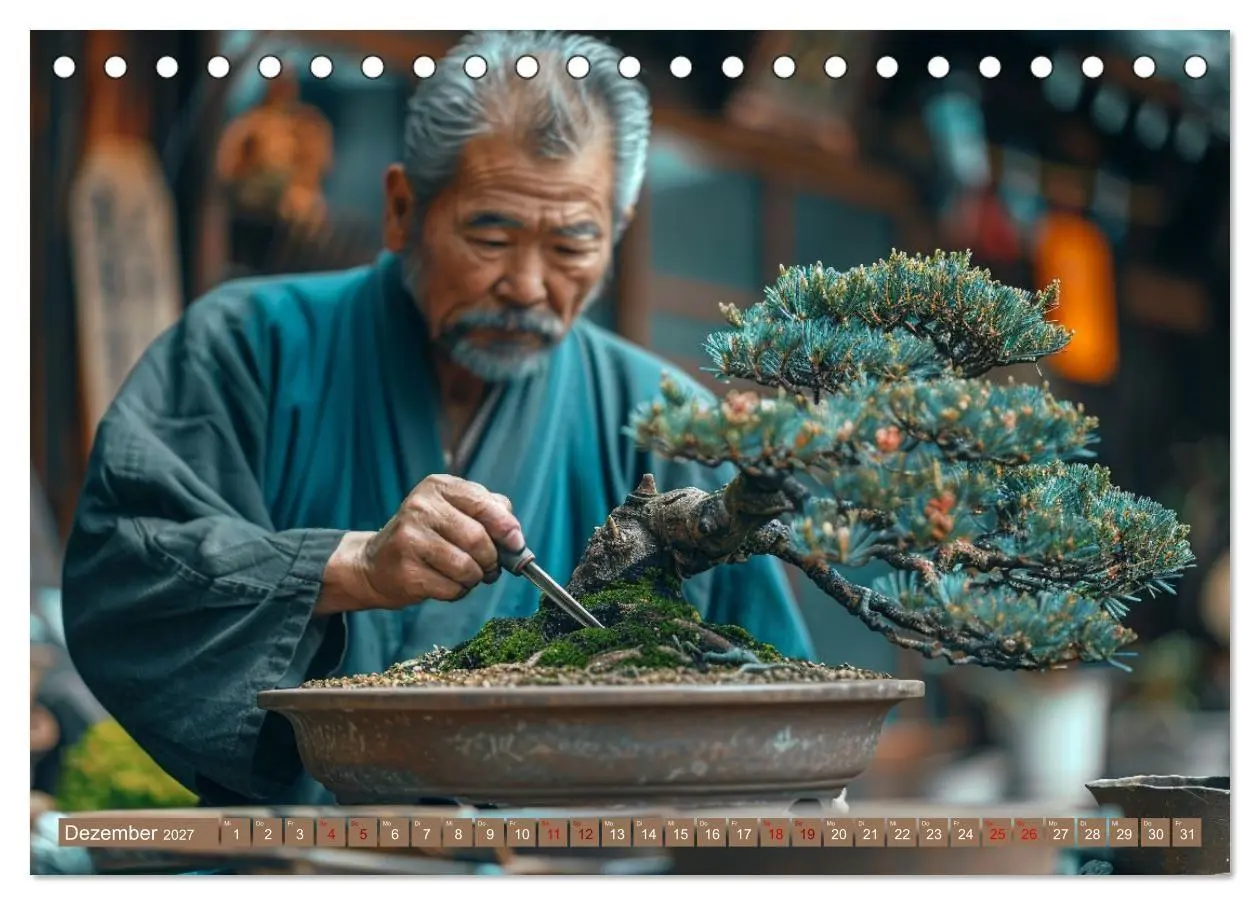 Bild: 9783569149014 | Bonsai meditativ (Tischkalender 2027 DIN A5 quer), CALVENDO...