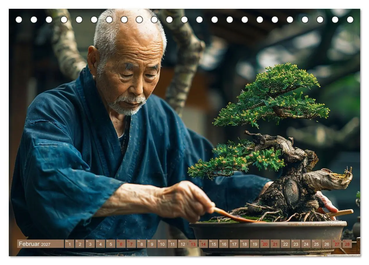 Bild: 9783569149014 | Bonsai meditativ (Tischkalender 2027 DIN A5 quer), CALVENDO...