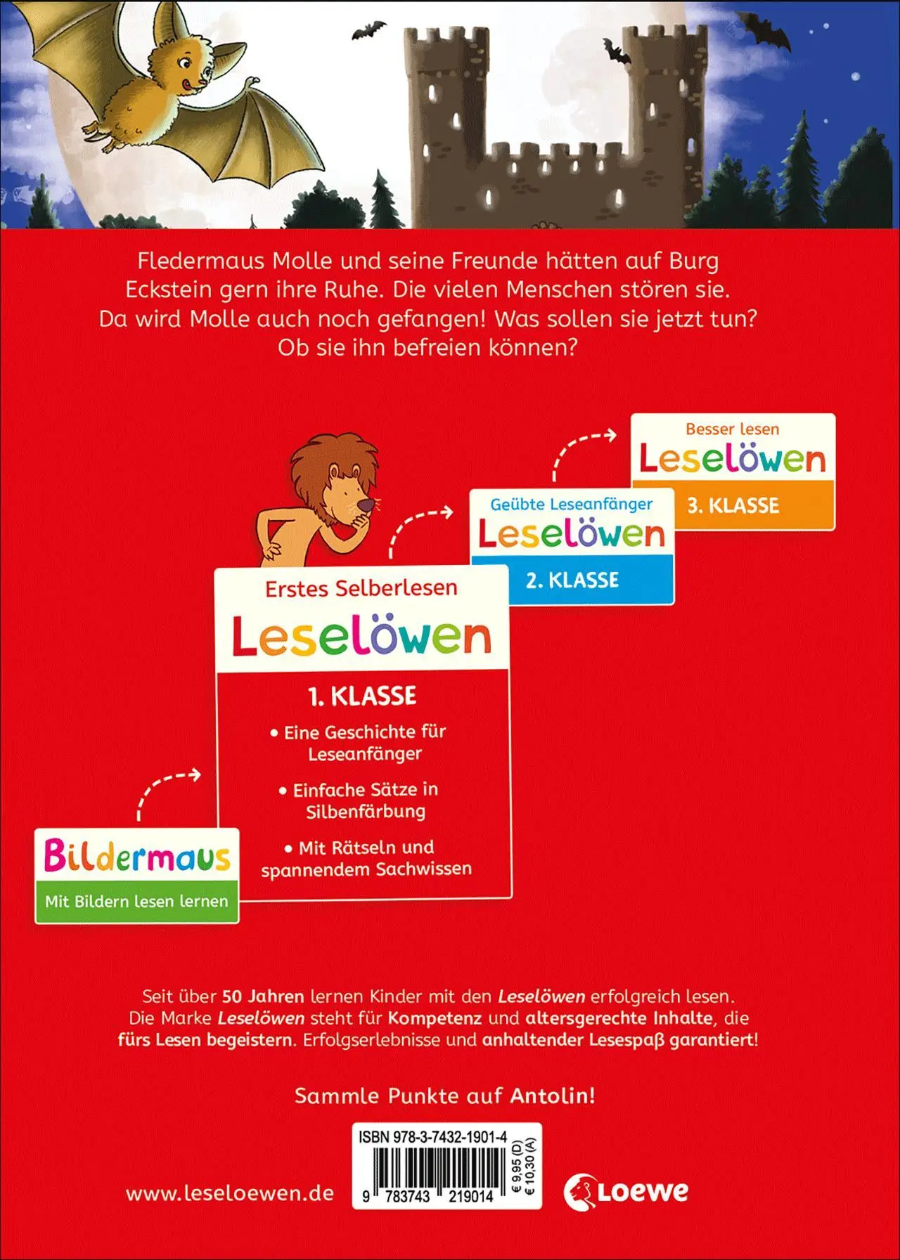 Bild: 9783743219014 | Leselöwen 1. Klasse - Fledermaus im Anflug | Heike Wiechmann | Buch