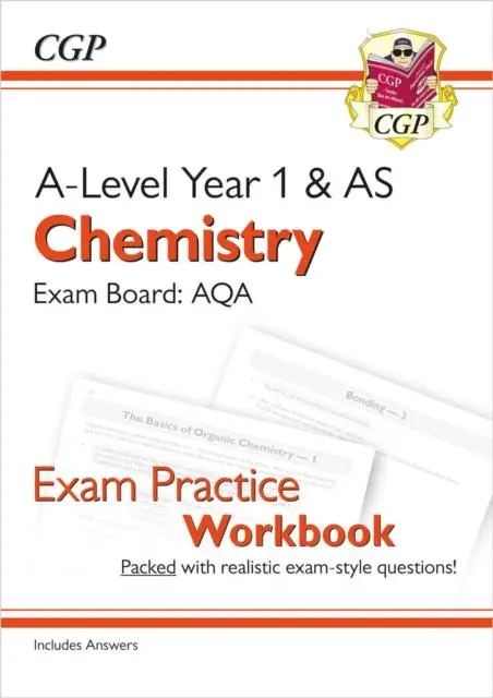 Cover: 9781782949114 | A-Level Chemistry: AQA Year 1 &amp; AS Exam Practice Workbook -...