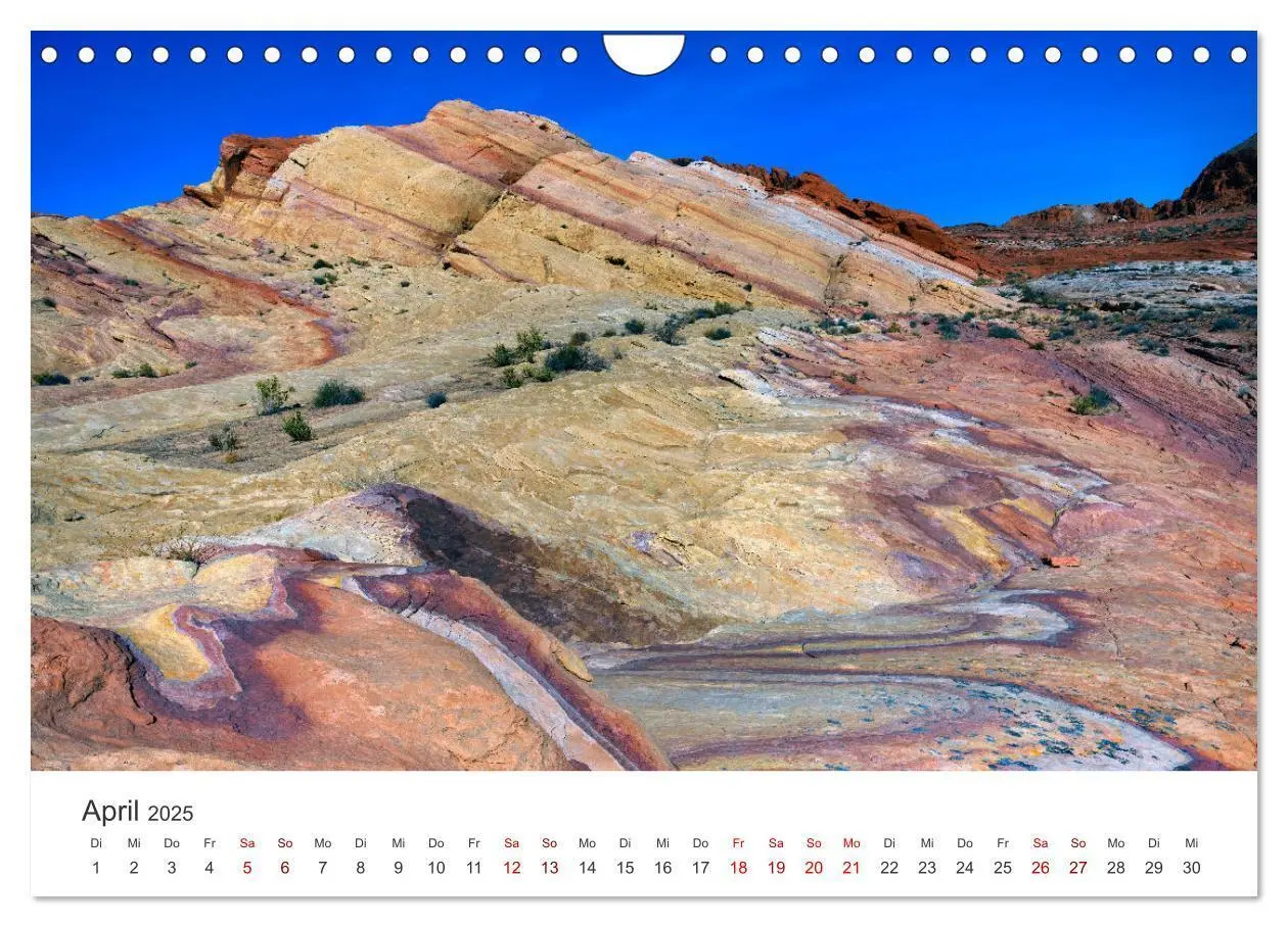 Bild: 9783435009114 | Nevada - Mehr als nur Las Vegas (Wandkalender 2025 DIN A4 quer),...