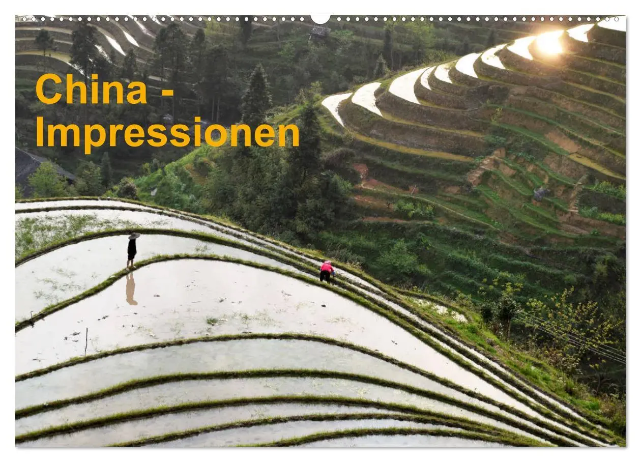 Cover: 9783457889114 | China-Impressionen (Wandkalender 2026 DIN A2 quer), CALVENDO...