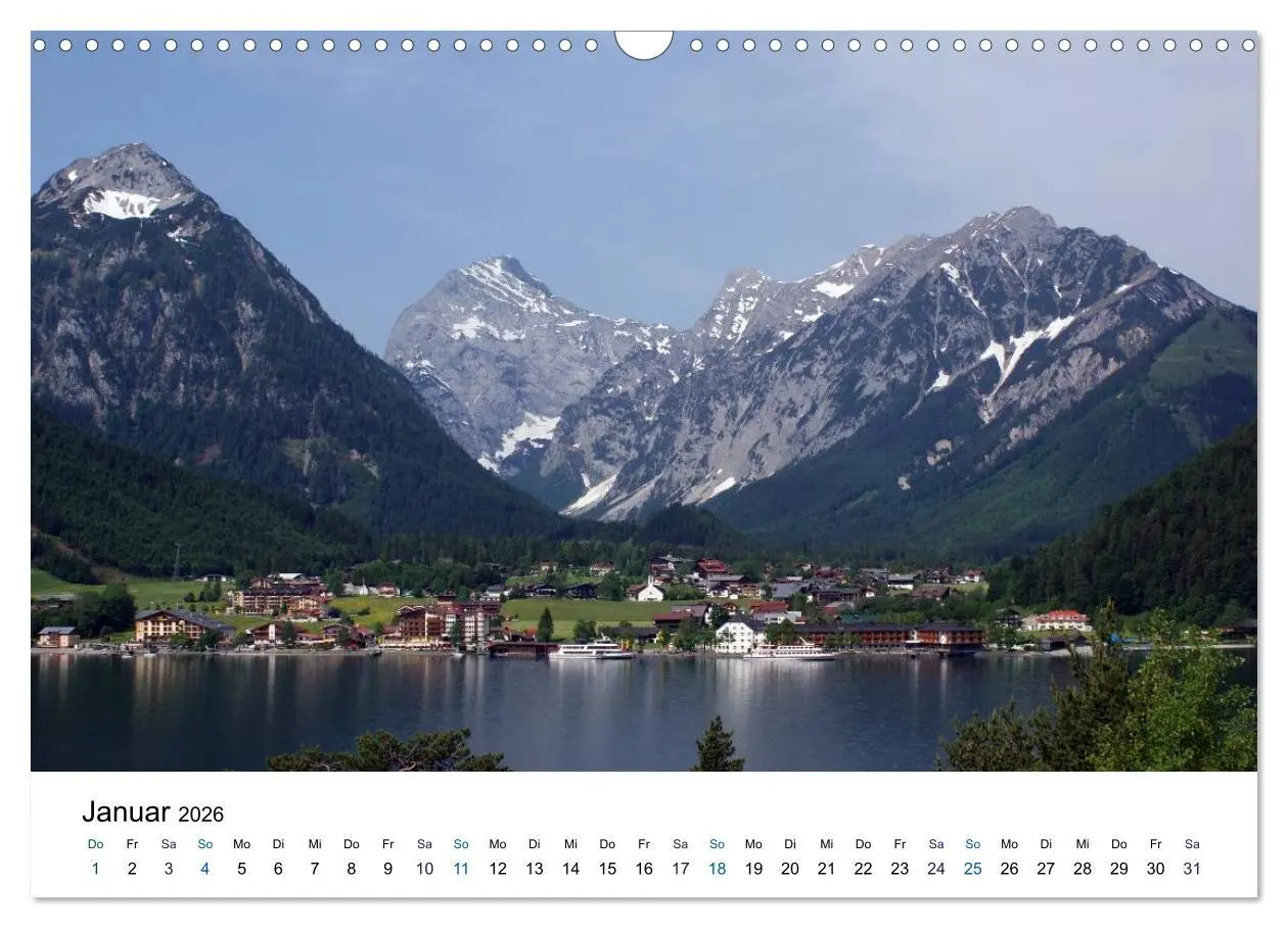 Bild: 9783516049114 | Pertisau am Achensee (Wandkalender 2026 DIN A3 quer), CALVENDO...