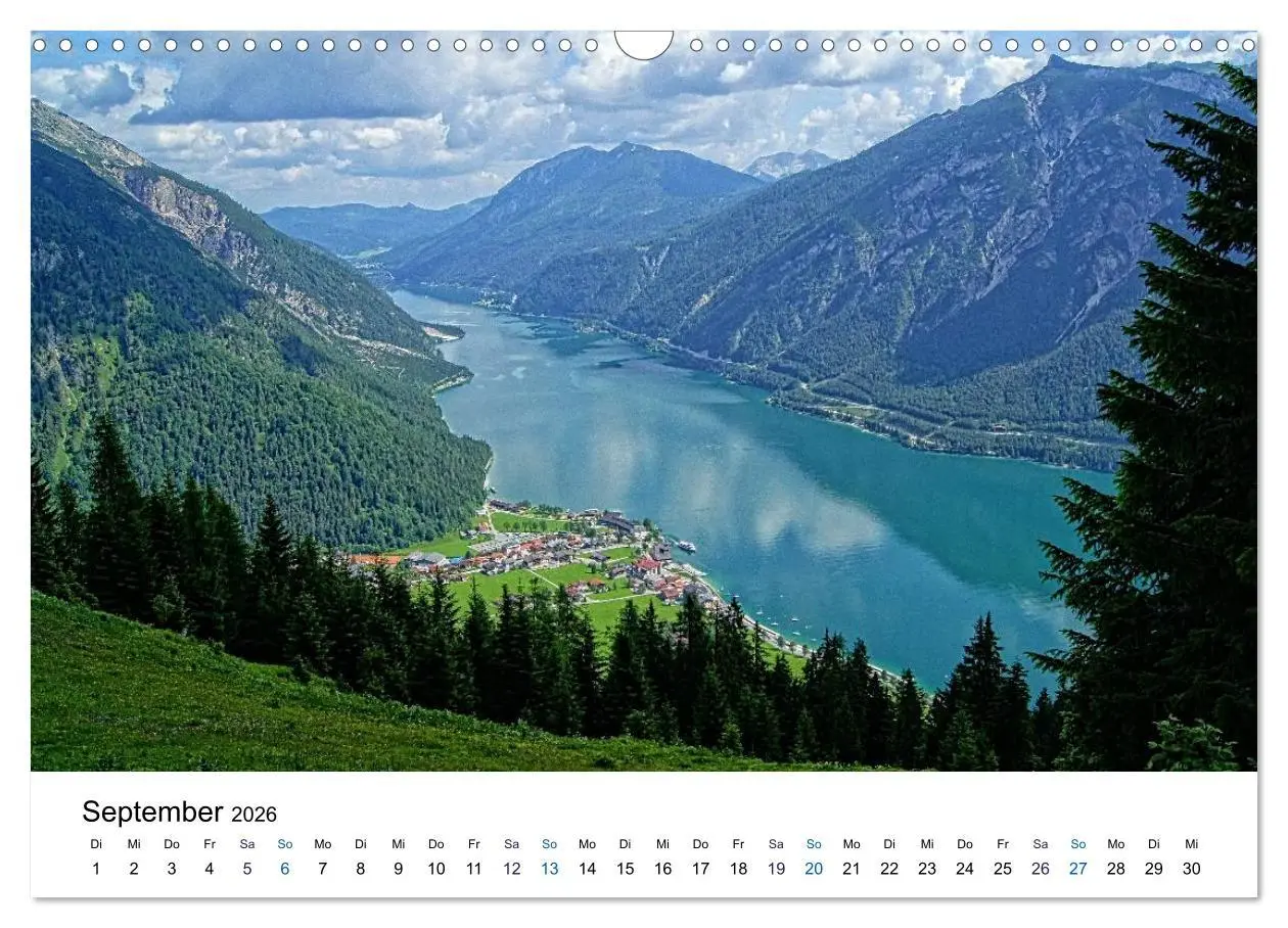 Bild: 9783516049114 | Pertisau am Achensee (Wandkalender 2026 DIN A3 quer), CALVENDO...