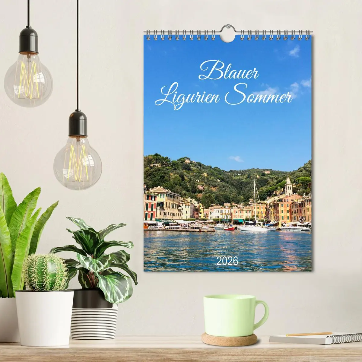 Bild: 9783516359114 | Blauer Ligurien Sommer (Wandkalender 2026 DIN A4 hoch), CALVENDO...
