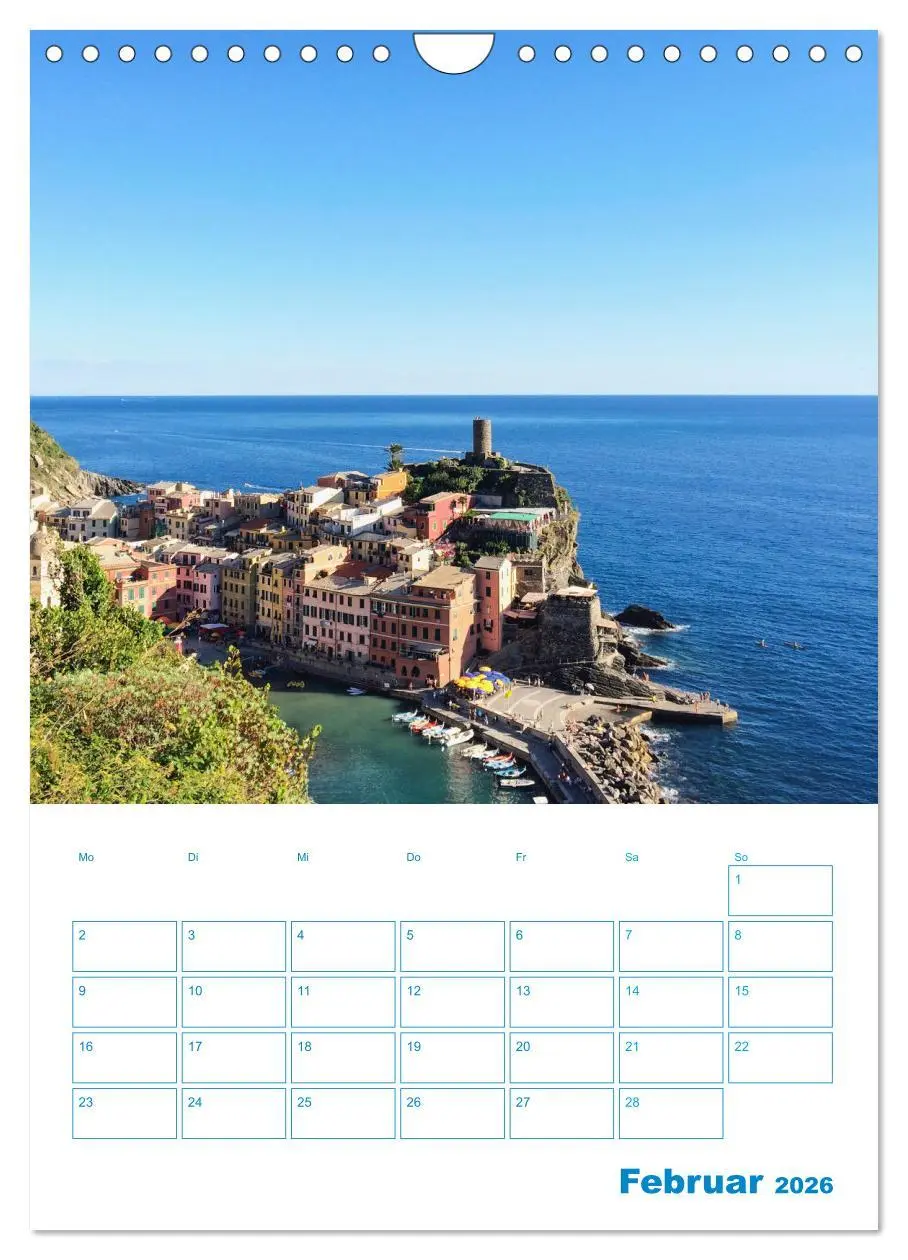 Bild: 9783516359114 | Blauer Ligurien Sommer (Wandkalender 2026 DIN A4 hoch), CALVENDO...