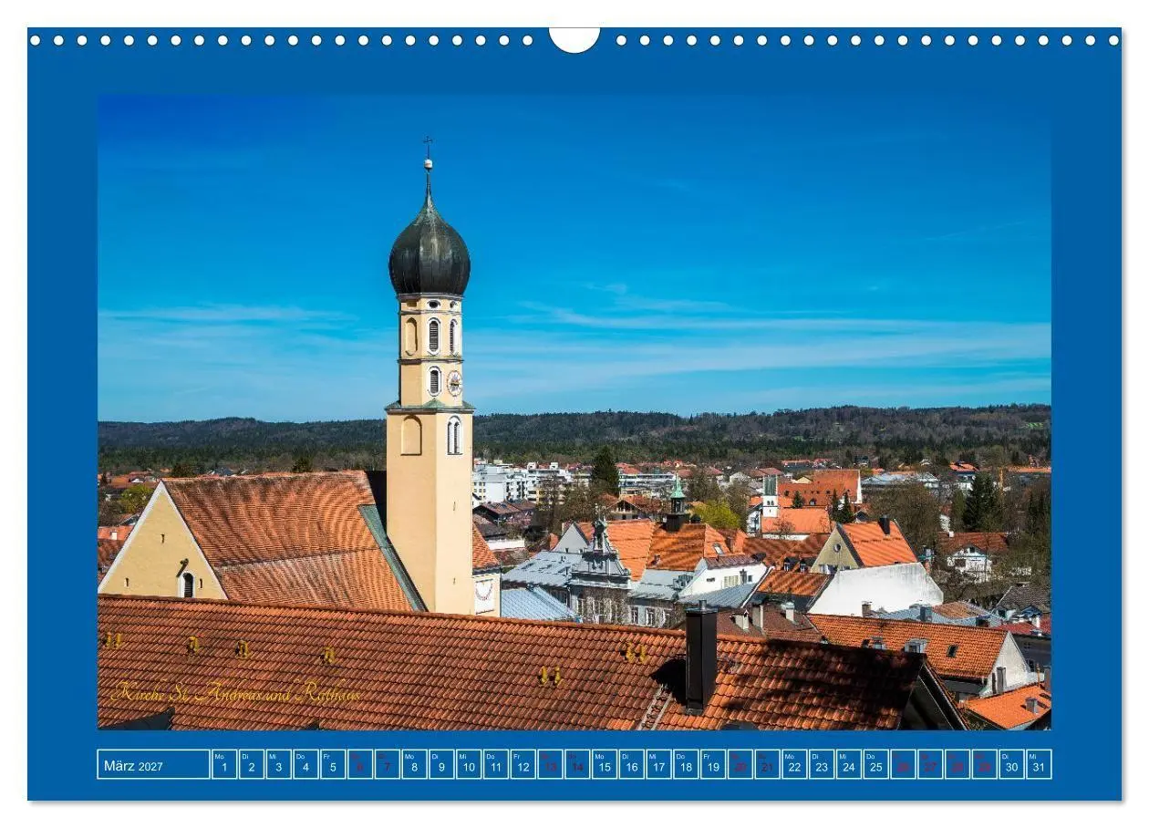 Bild: 9783569069114 | Flößerstadt Wolfratshausen (Wandkalender 2027 DIN A3 quer),...